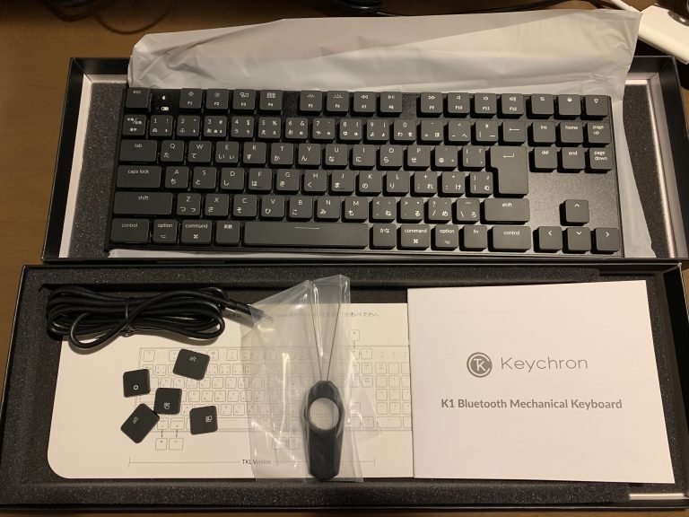 待ちにまった、メカニカルキーボード「Keychron K1」 が届いたので開封レビュー！ | nextblog